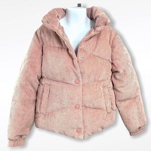 GB Girls Corduroy Bomber Jacket Size 7/8